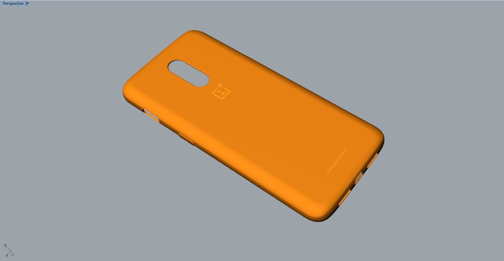 Original customizable design Oneplus 6T Case  3D print model_7