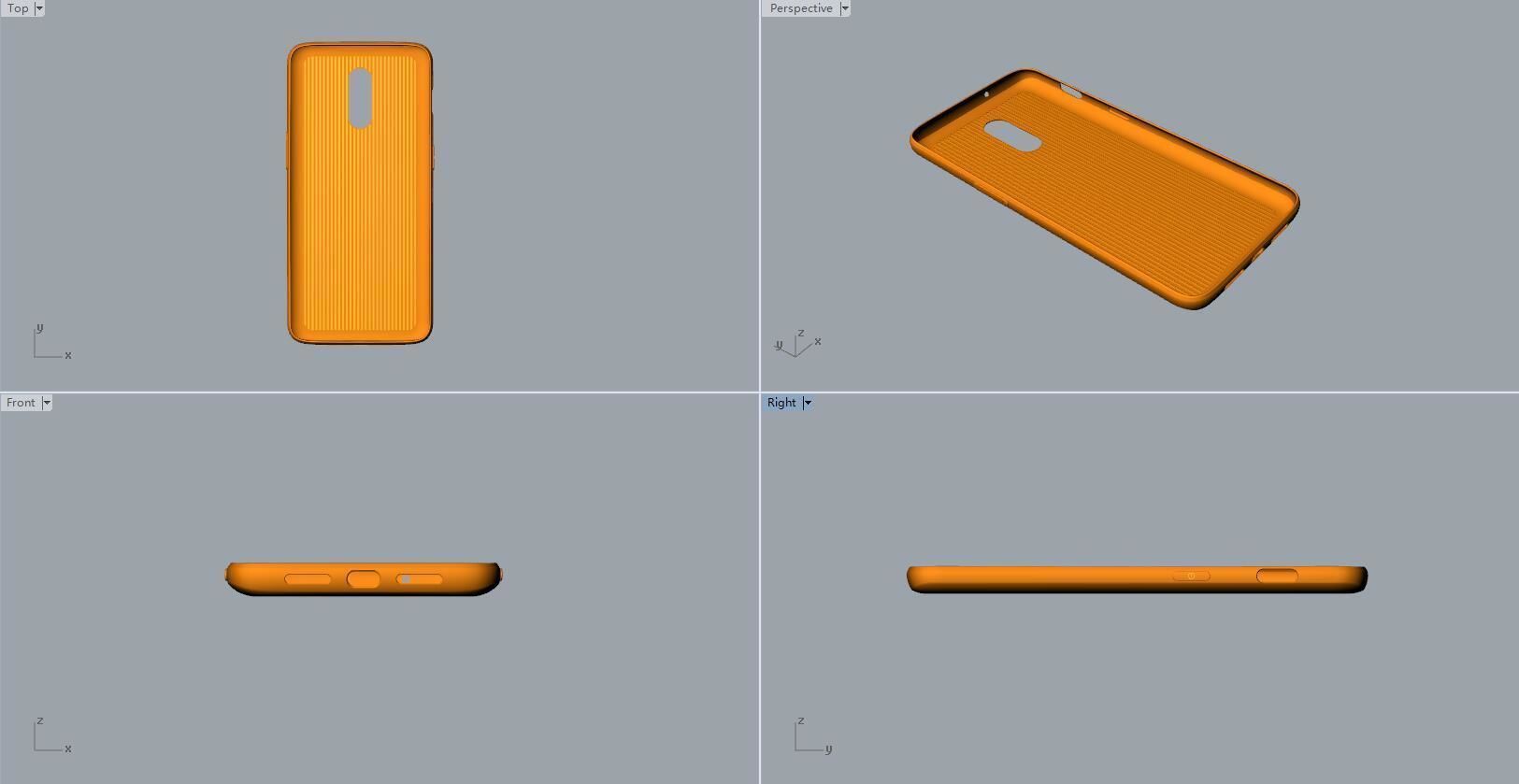 Original customizable design Oneplus 6T Case  3D print model_19