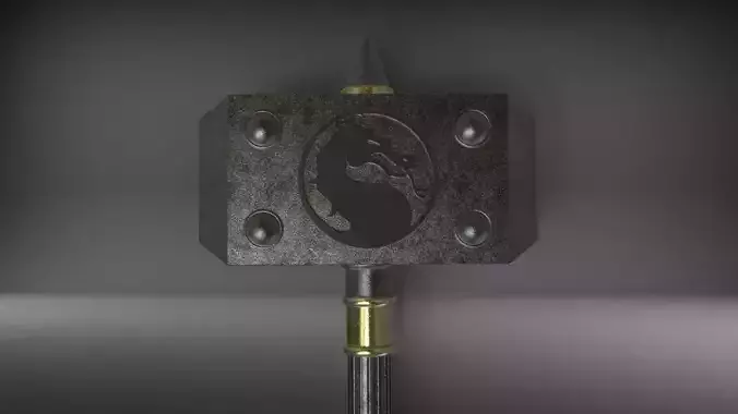 Shao Kahn Hammer MORTAL KOMBAT 3D print model