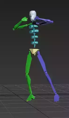 goalkeeper reaction 12in1 3D model