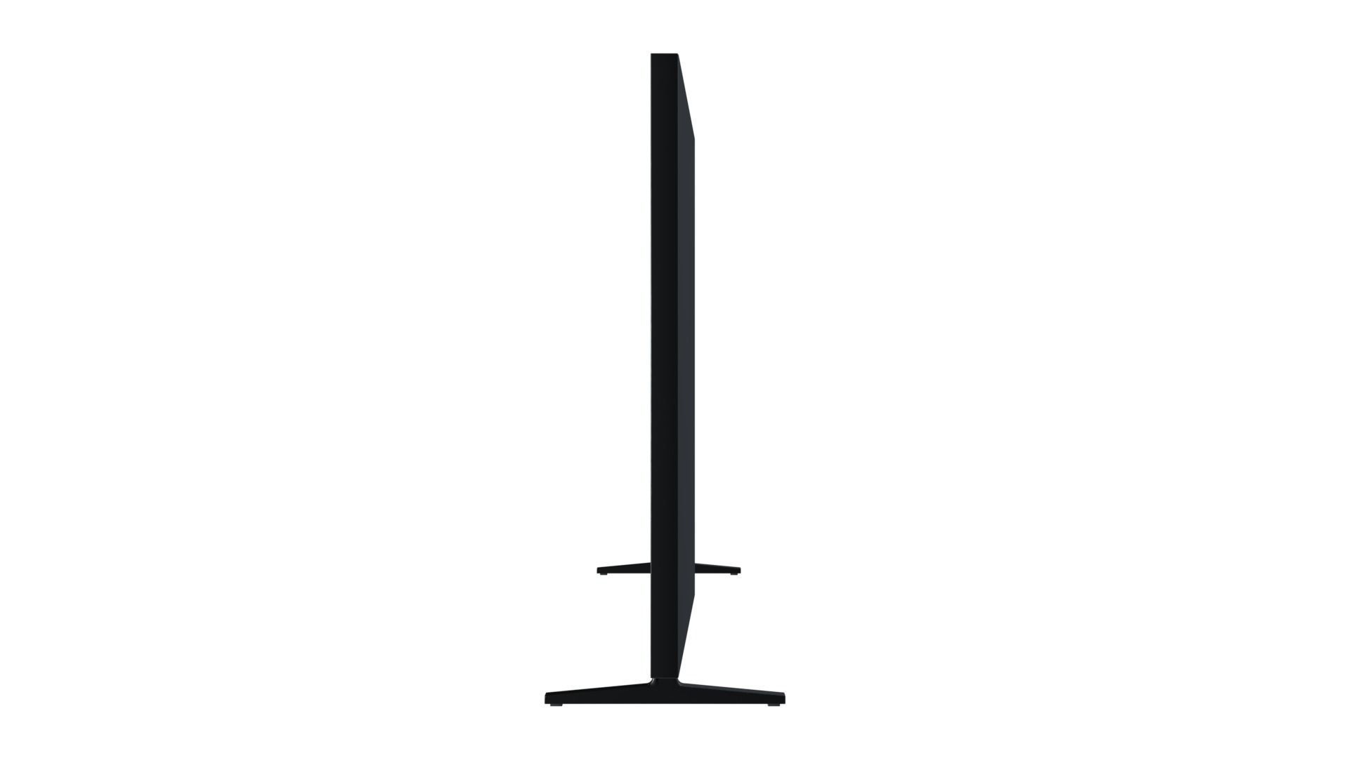 Generic Low-poly Flat Screen TV Low-poly 3D model_8