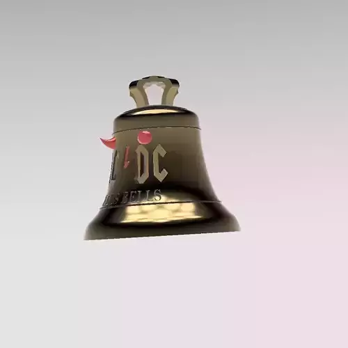 cloche ACDC avec cornes