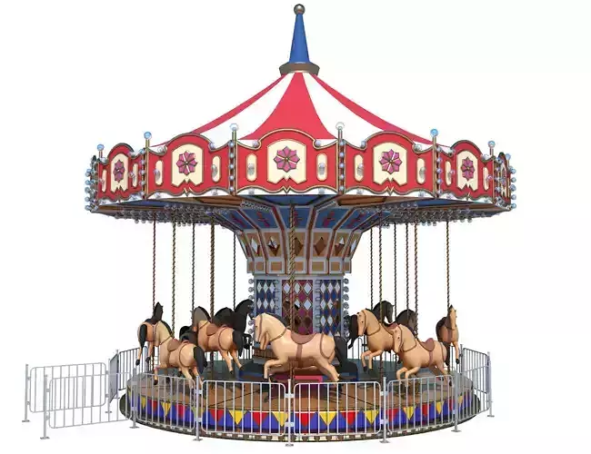 Carousel Ride  3D model