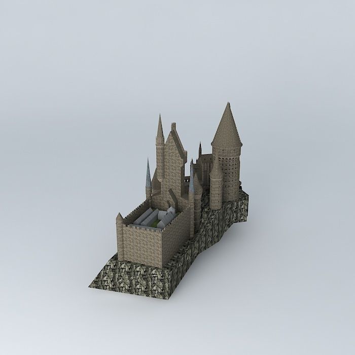Wizarding World of harry potter Free 3D model_1