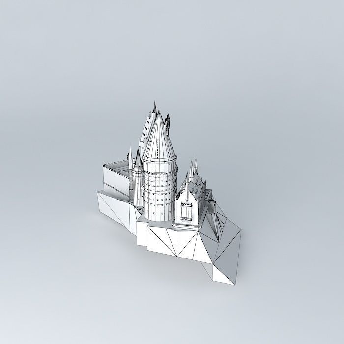 Wizarding World of harry potter Free 3D model_3