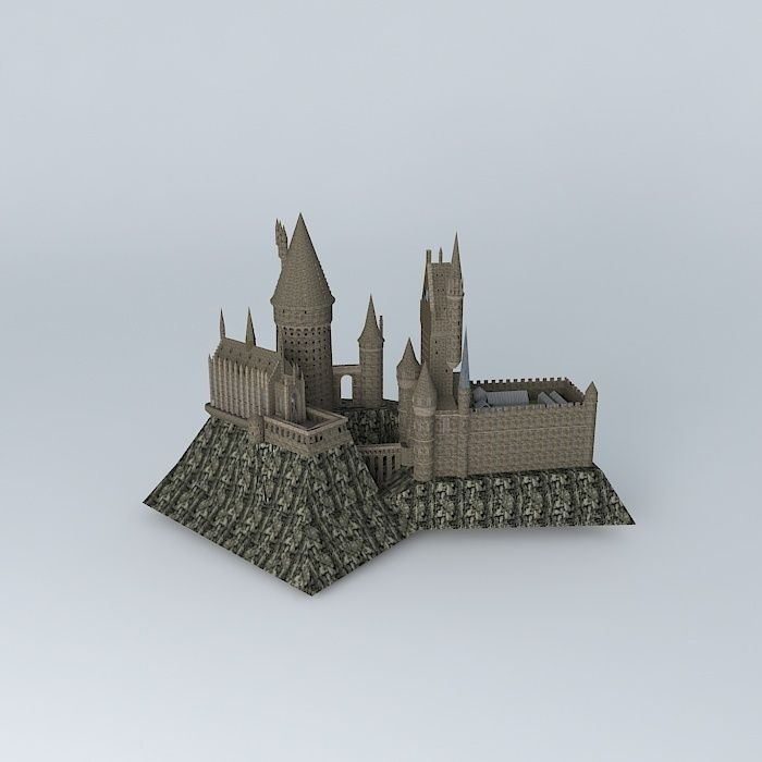 Wizarding World of harry potter Free 3D model_2