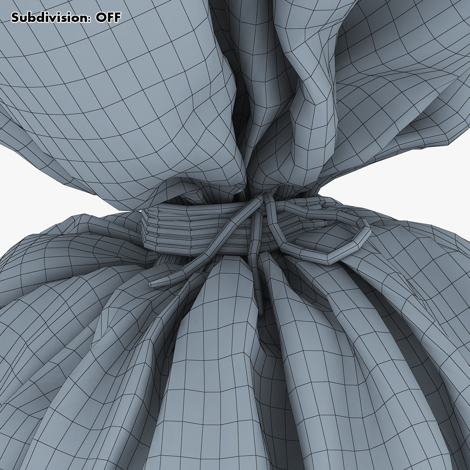 Sack v 1 bag 3D model_30