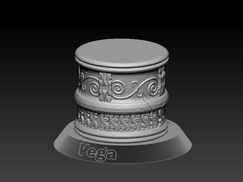 Street Fighter Vega  3D print model_9