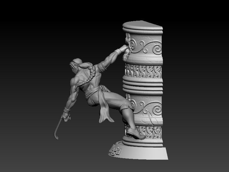 Street Fighter Vega  3D print model_4