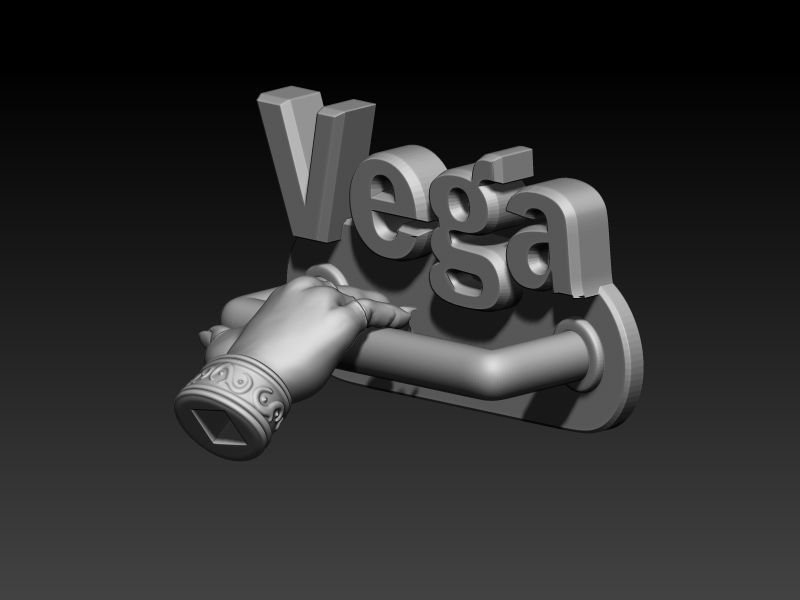 Street Fighter Vega  3D print model_22