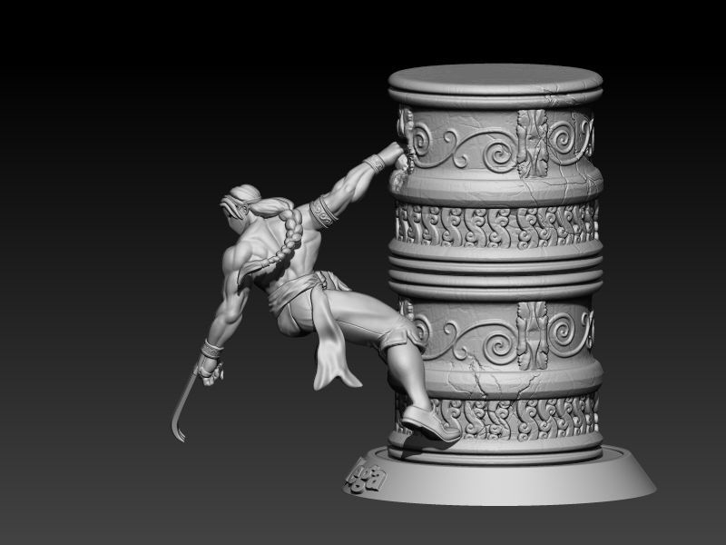 Street Fighter Vega  3D print model_2