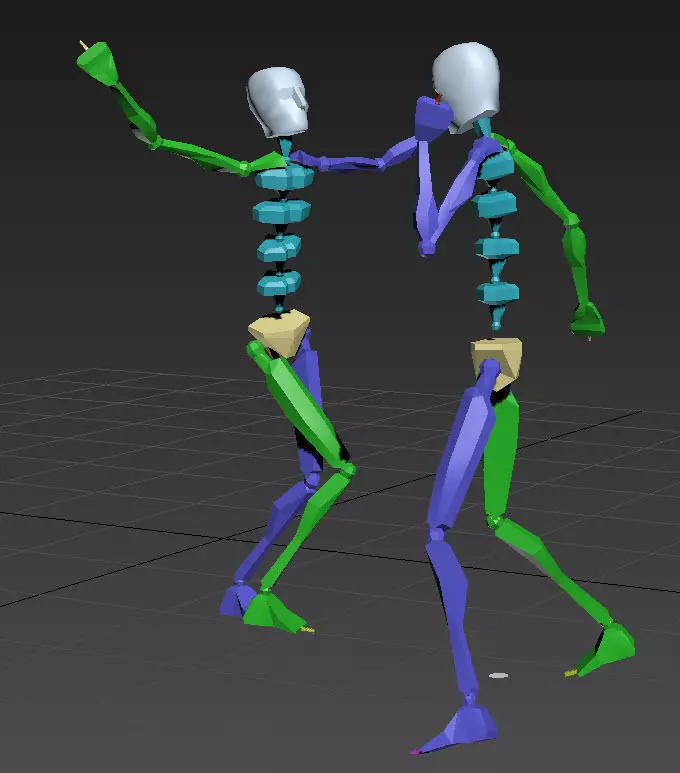 dance 2 samples Free 3D model