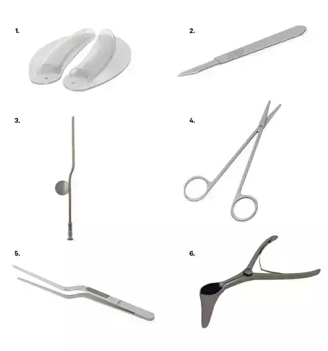 Medical instrument 3D model