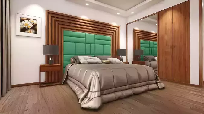 HQ Modern Hotel Room