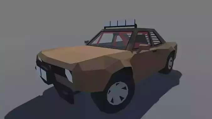 Muscle Car Trophy Truck with Interior MOBILE READY