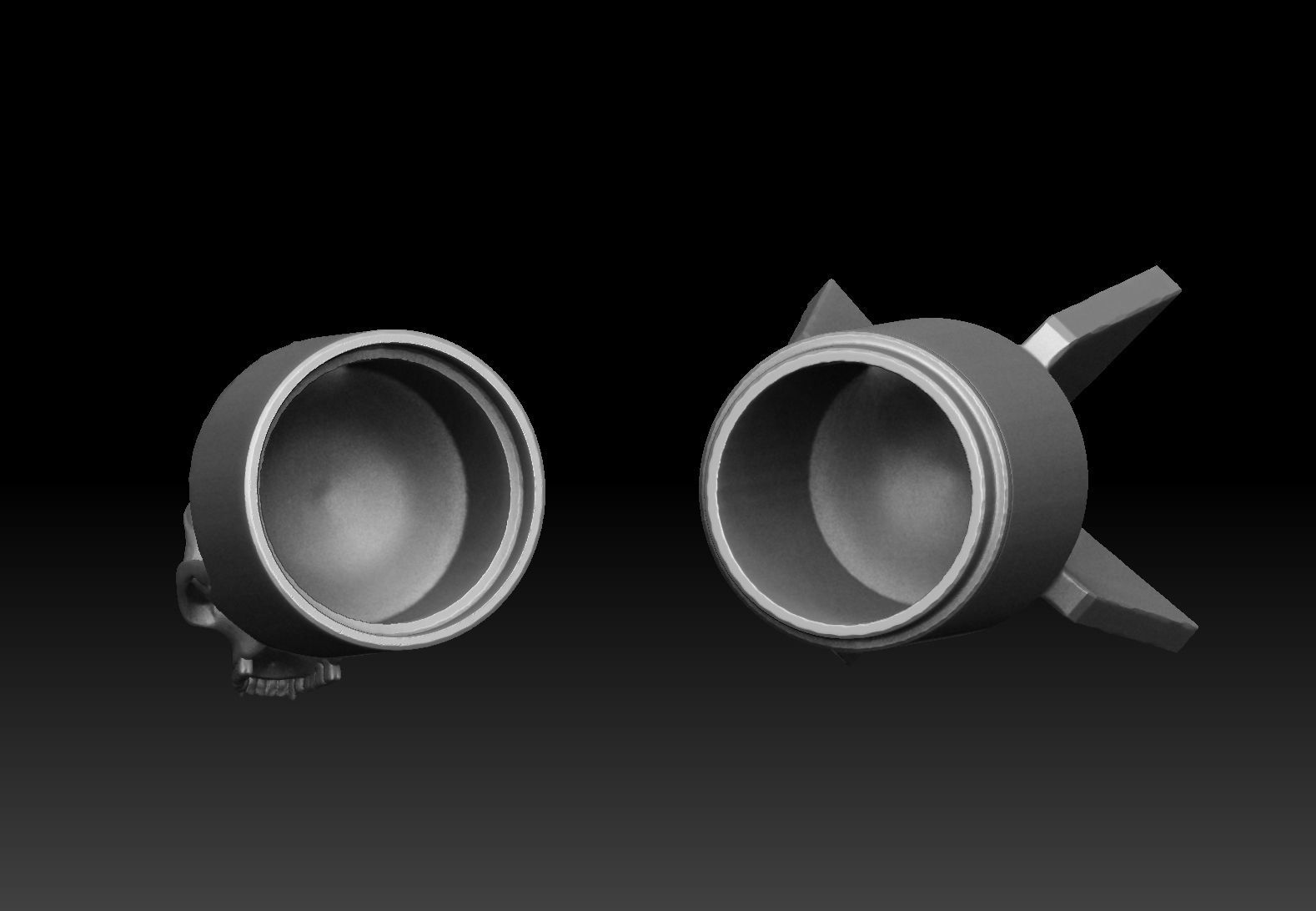 Skull Bomb printable 3D print model_18