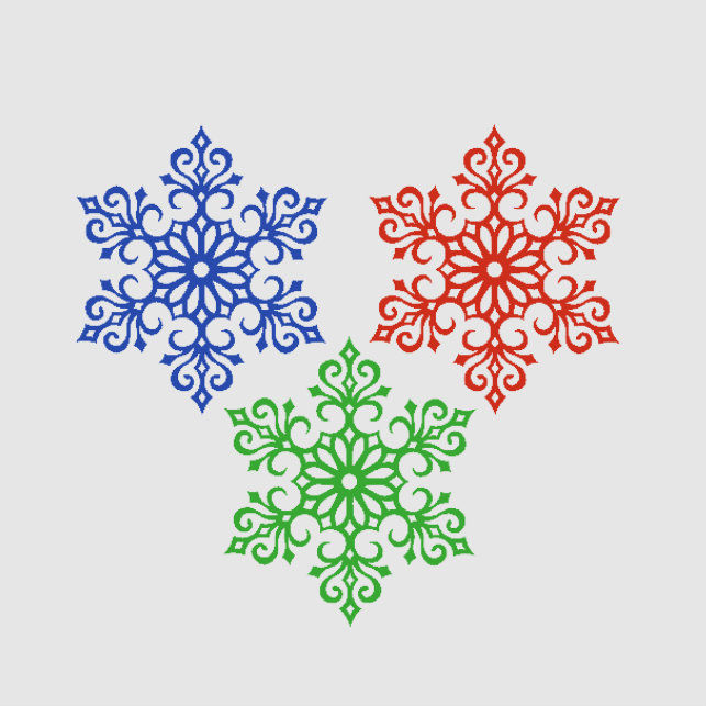 Snowflake lace 3D print model_1