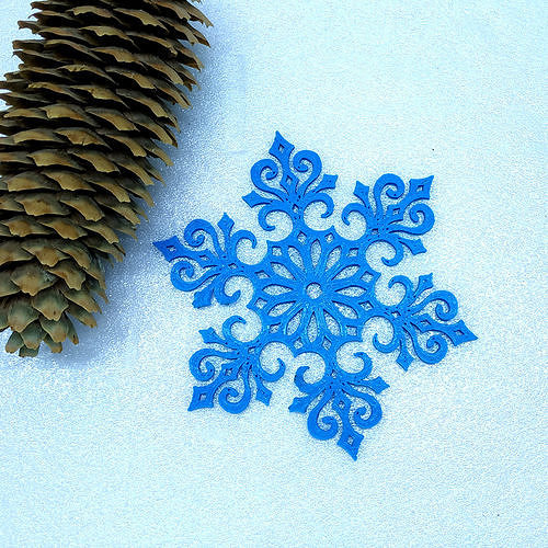 Snowflake lace  3D print model