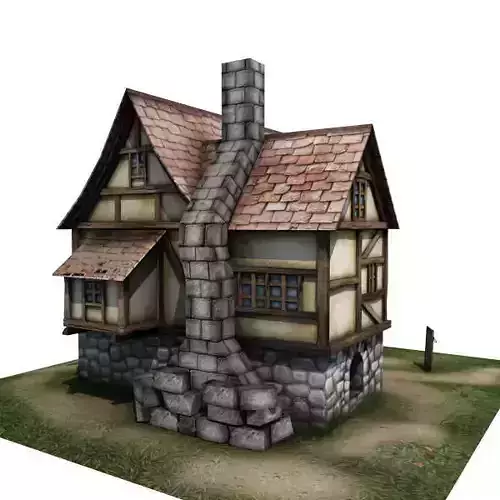 Medieval Building 03 Townhouse