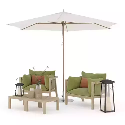 Prestoria Umomoku Outdoor Lounge Set 01