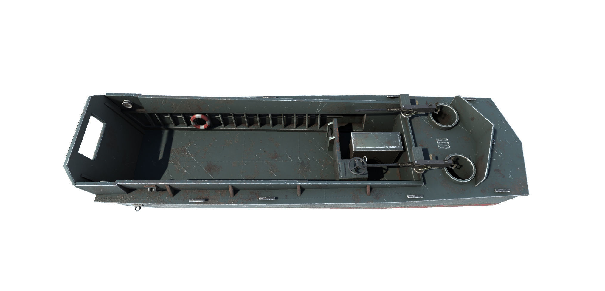 Landing Ship 3D model_3