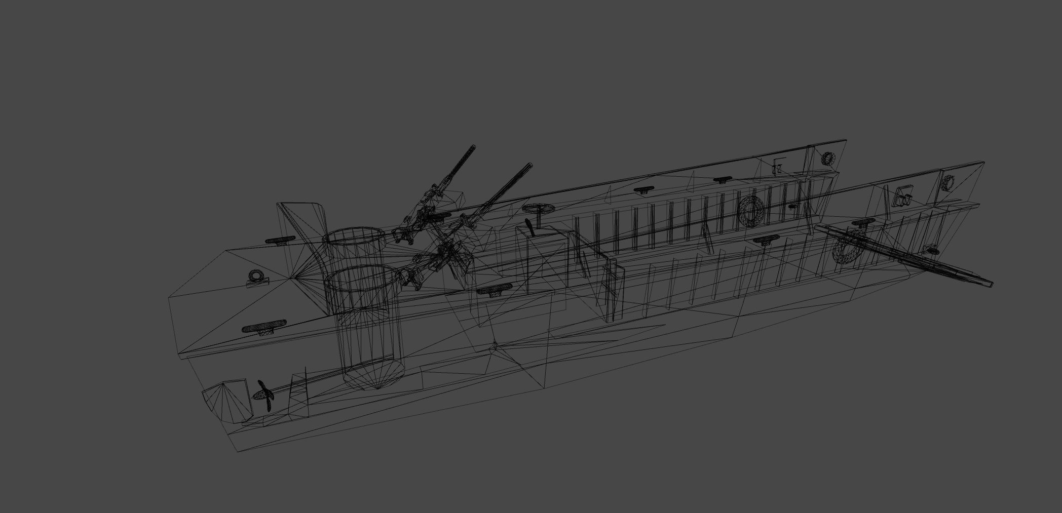 Landing Ship 3D model_5