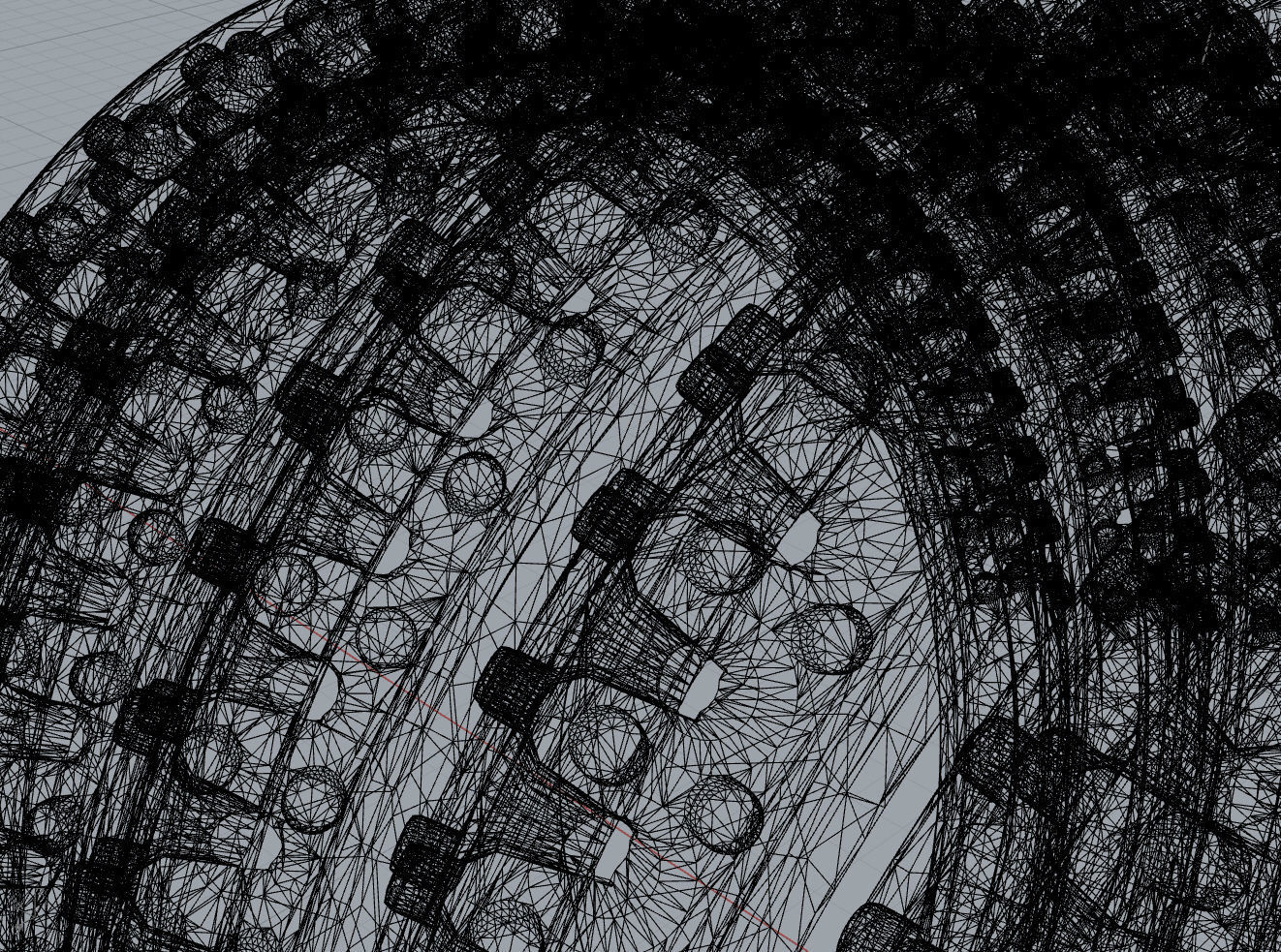 Playing heart-ring  3D print model_10