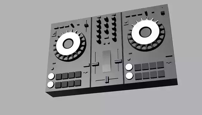 DJ Setup 3D print model