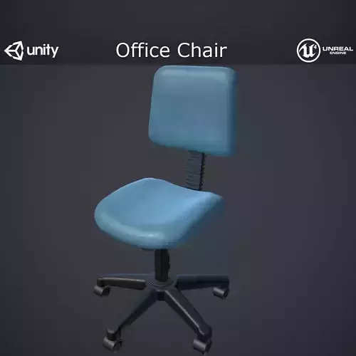 Office Chair Free low-poly 3D model