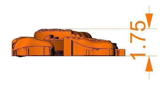 pendant Achaemenid soldier 3D print model_6