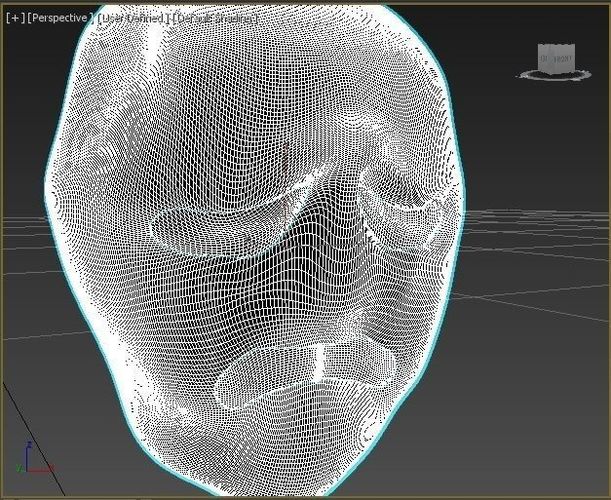 Sad Mask 3D model