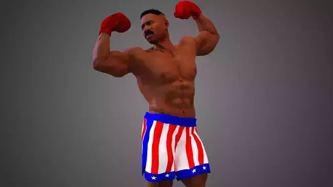 Apollo Creed 3D model