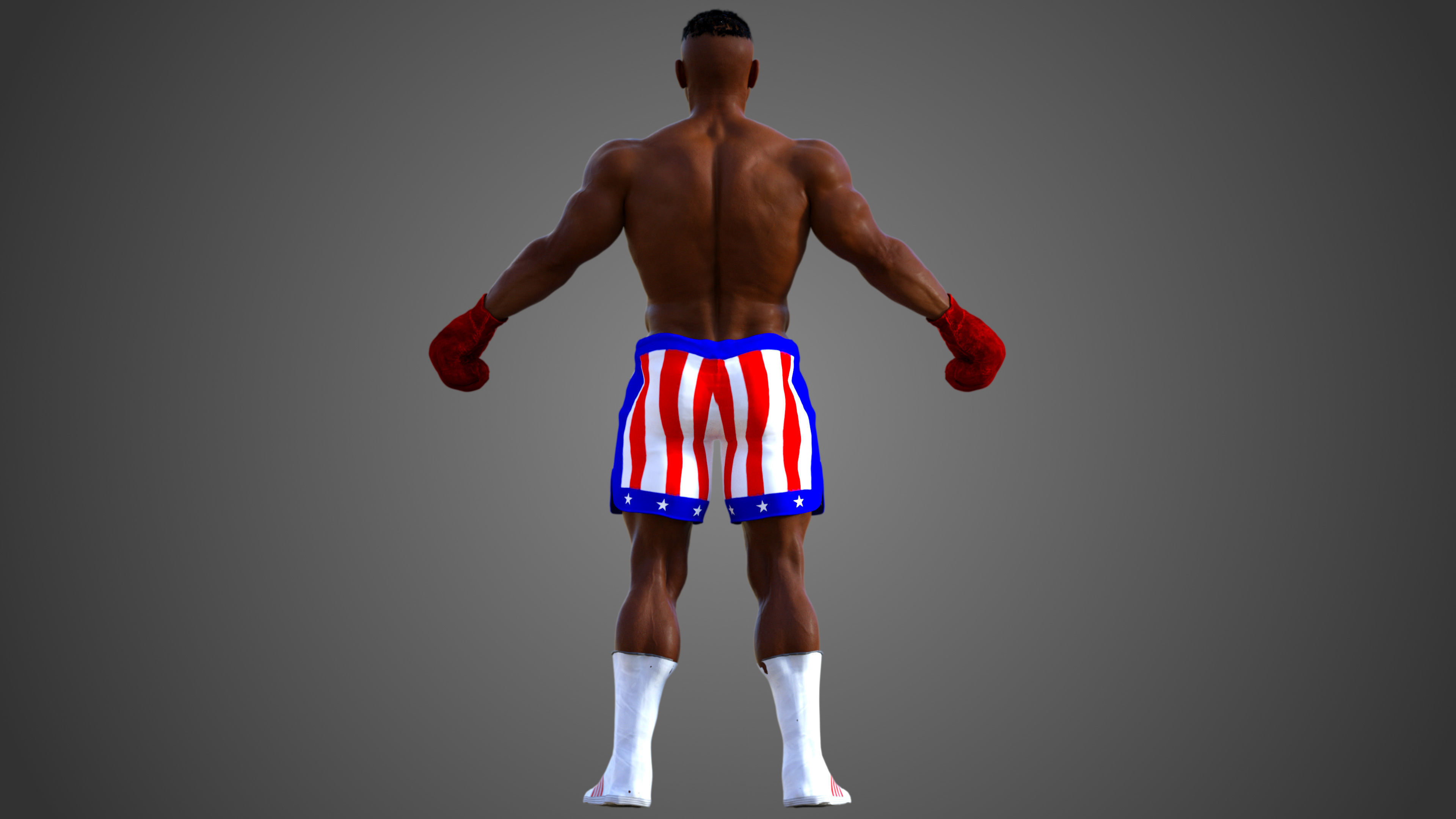 Apollo Creed 3D model_7