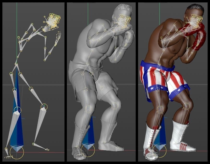 Apollo Creed 3D model_9