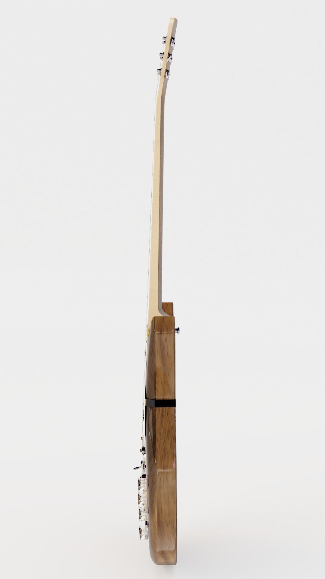 Electrical Guitar Gibson type 3D model_4