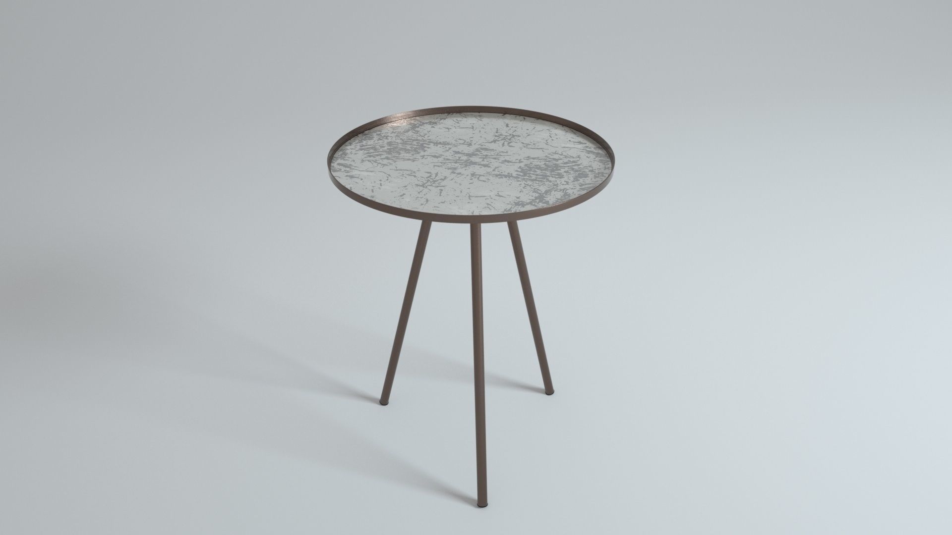 Design Side Table Vintage Antique 3D model_1