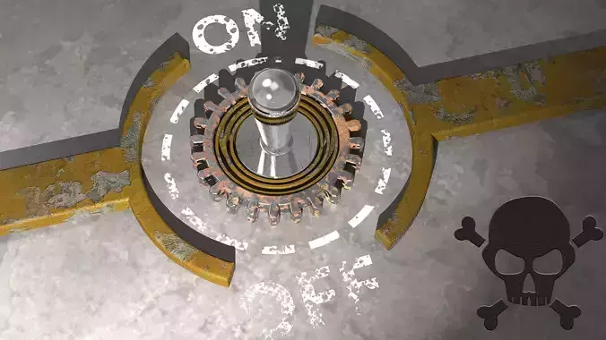 toggle switch Free 3D model