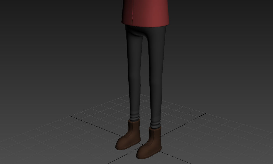 CartoonMan028 Hipster 3D model_14