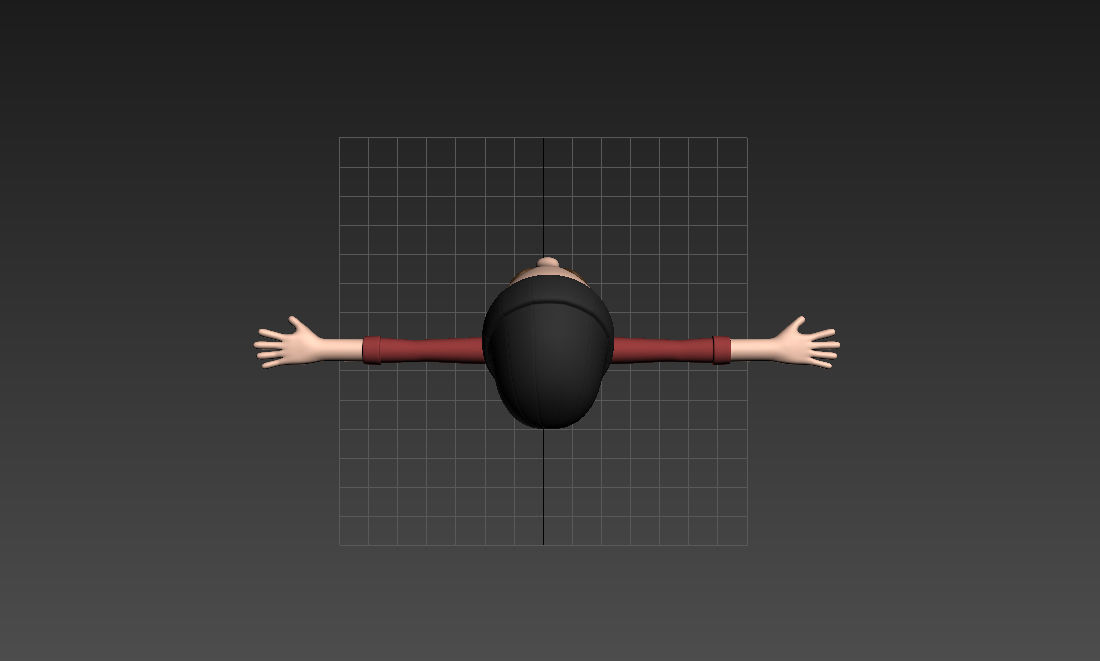 CartoonMan028 Hipster 3D model_20