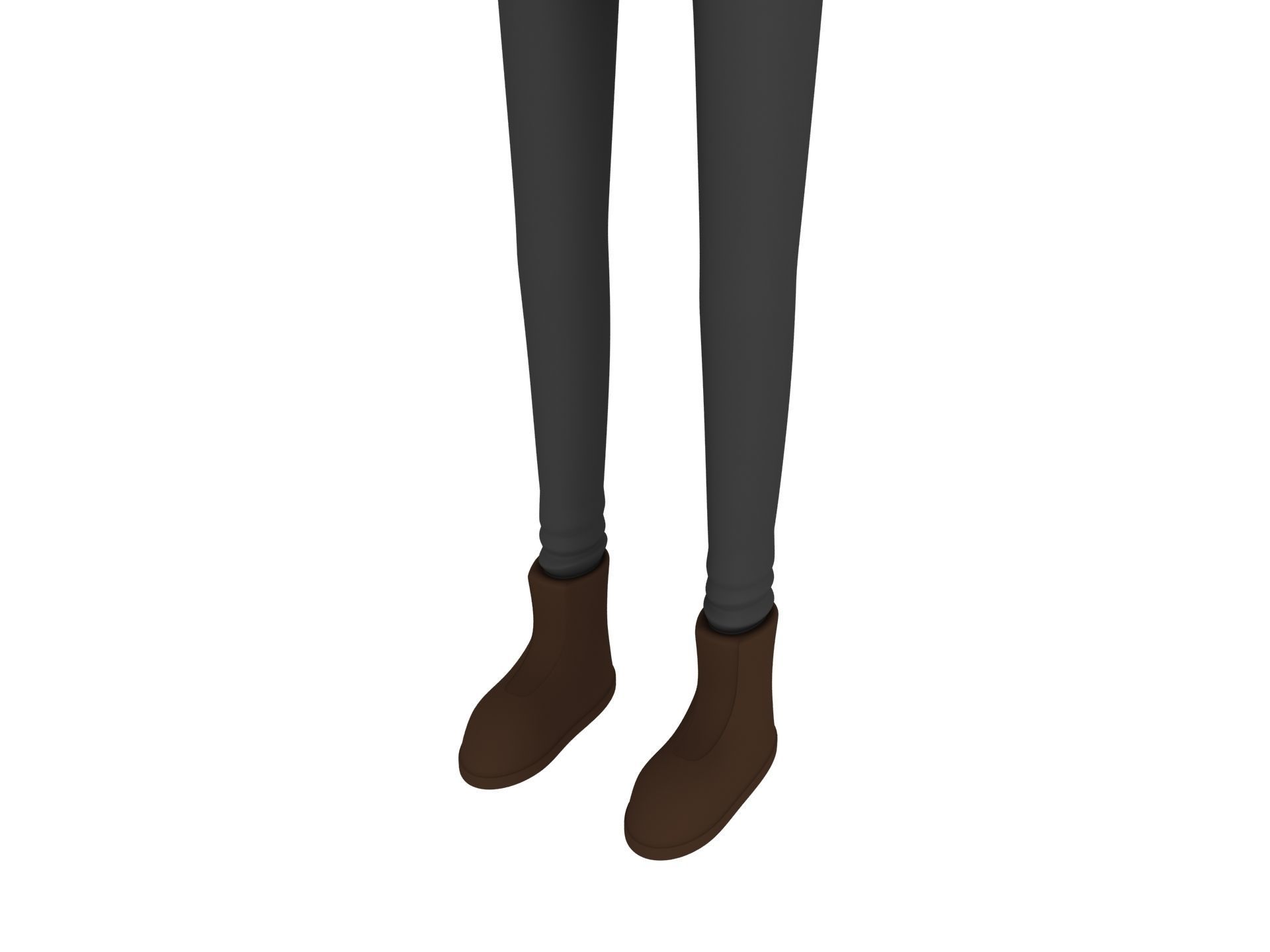 CartoonMan028 Hipster 3D model_7