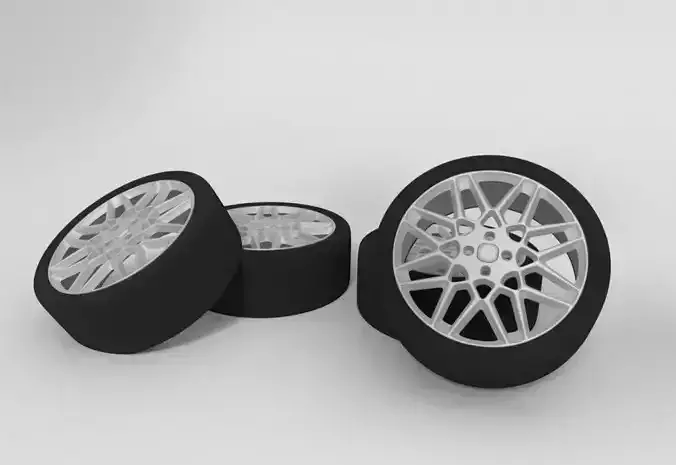 Rim model designed in blender 