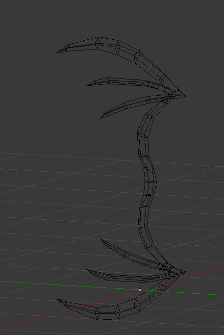 Drabone Bow Low-poly 3D model_3