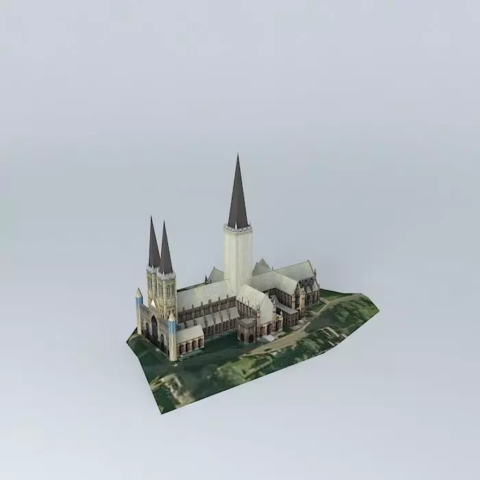lincoln cathedral Free 3D model