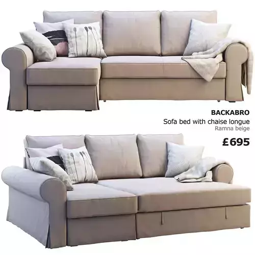 Backabro 2 sofas Ikea