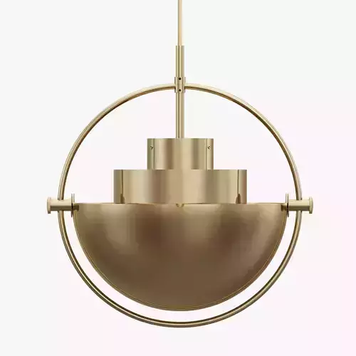 GUBI Multi-Lite pendant lamp 3D model
