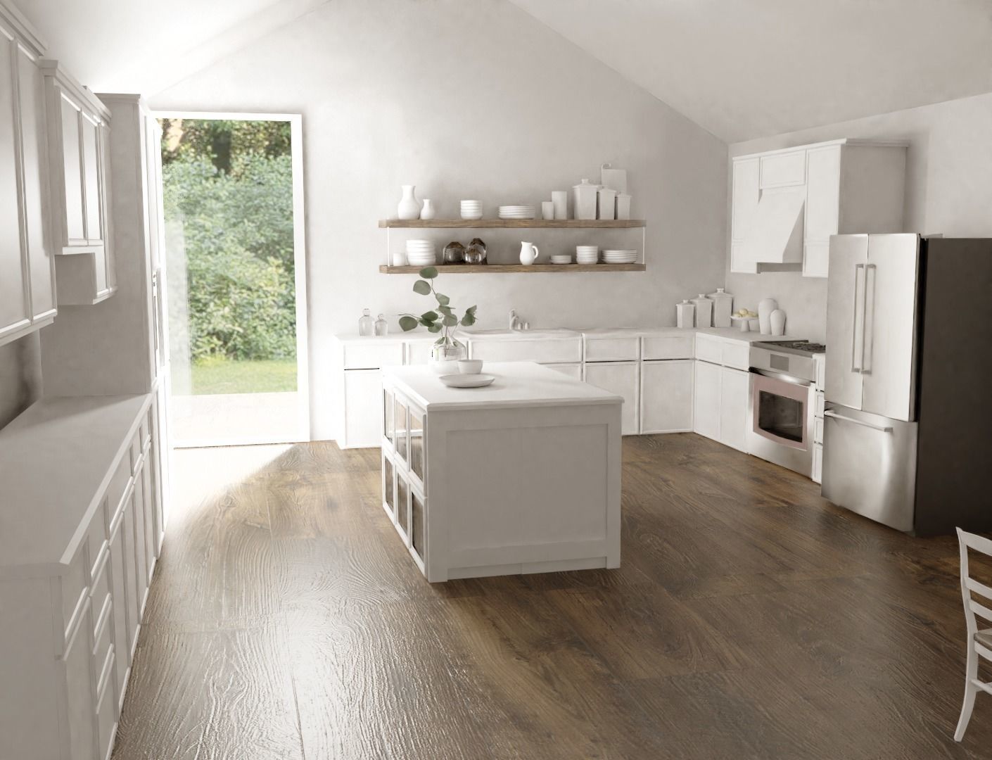 Kitchen kit 3D model_1