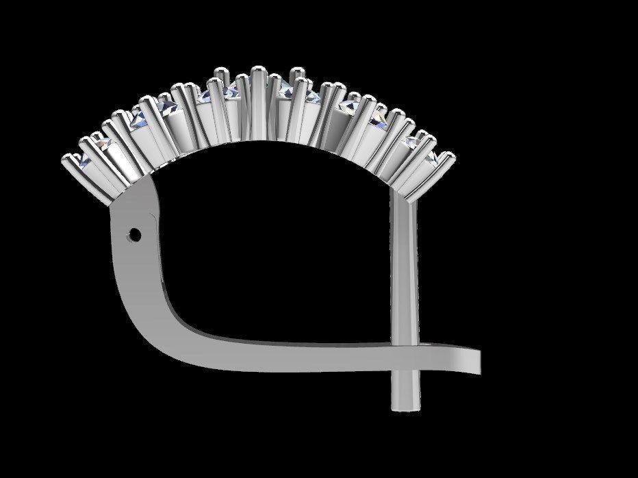 Earrings 51 3D print model_11