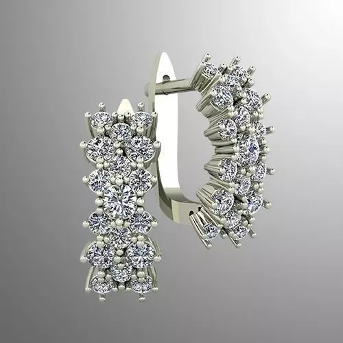 Earrings 51 3D print model_0