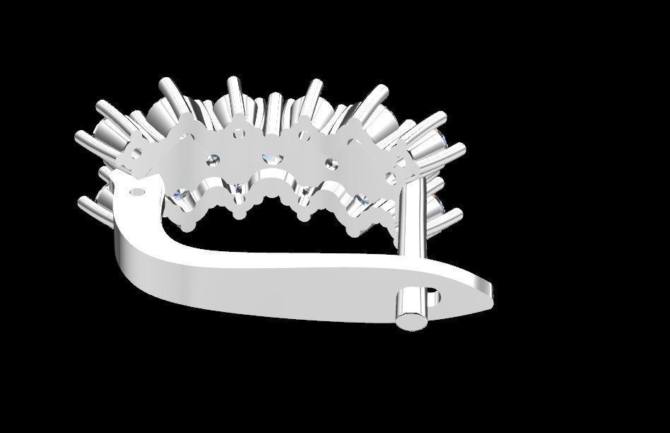 Earrings 51 3D print model_10