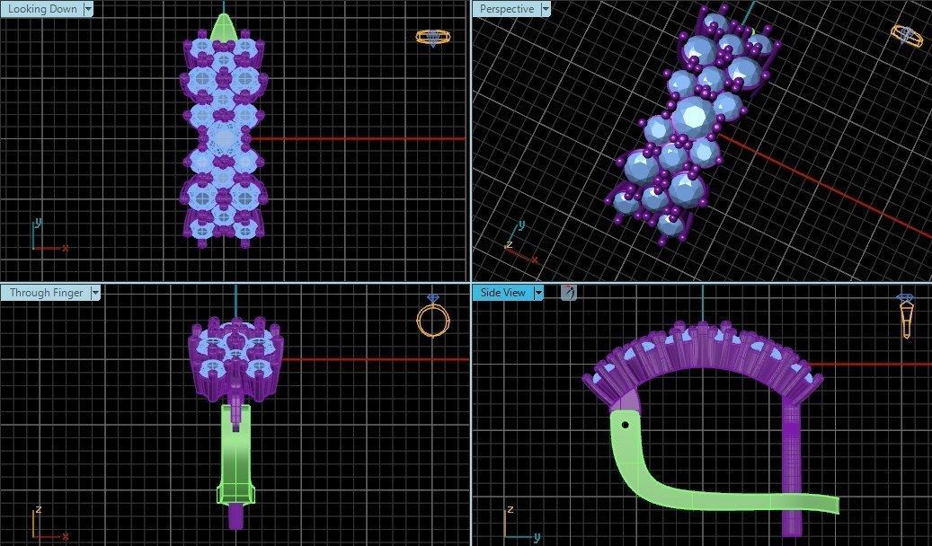 Earrings 51 3D print model_3